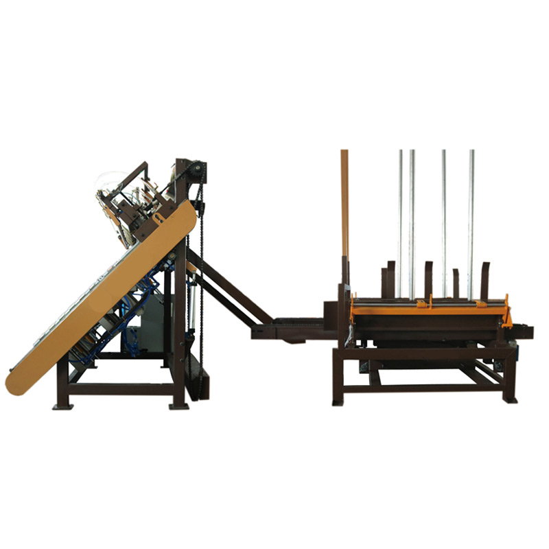 Euro wood pallet block machine full automatic wood wooden pallet nailer nailing wrapping making pression machine