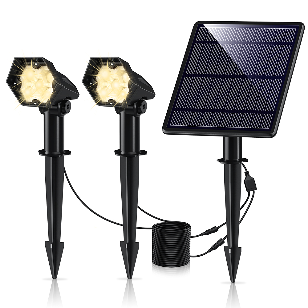 Outdoor Solar light system garden lawn RGB light solar powered for Party Christmas