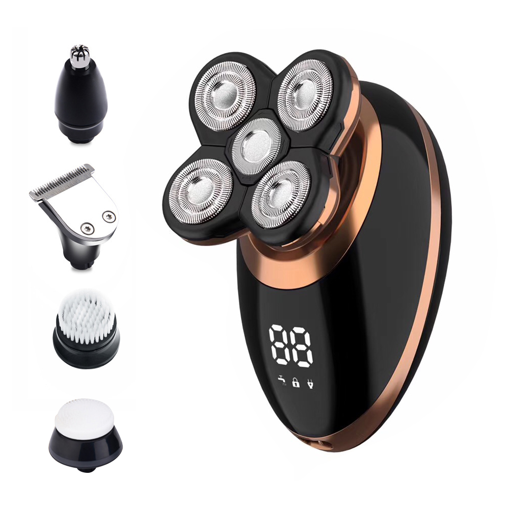 5 In 1 Men Face Shaving Machine Rechargeable Hair Beard Trimmer Electric Shaver
