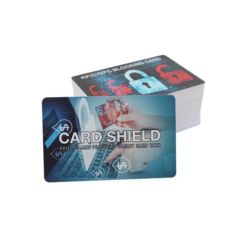 Hotsale Anti-hacking Protect credit Card Safety Security Rfid Blocking Card