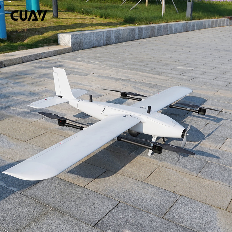 Беспилотный летательный аппарат VTOL с максимальной нагрузкой 2,5 кг и большим радиусом полета, время полета 3 часа, водонепроницаемый