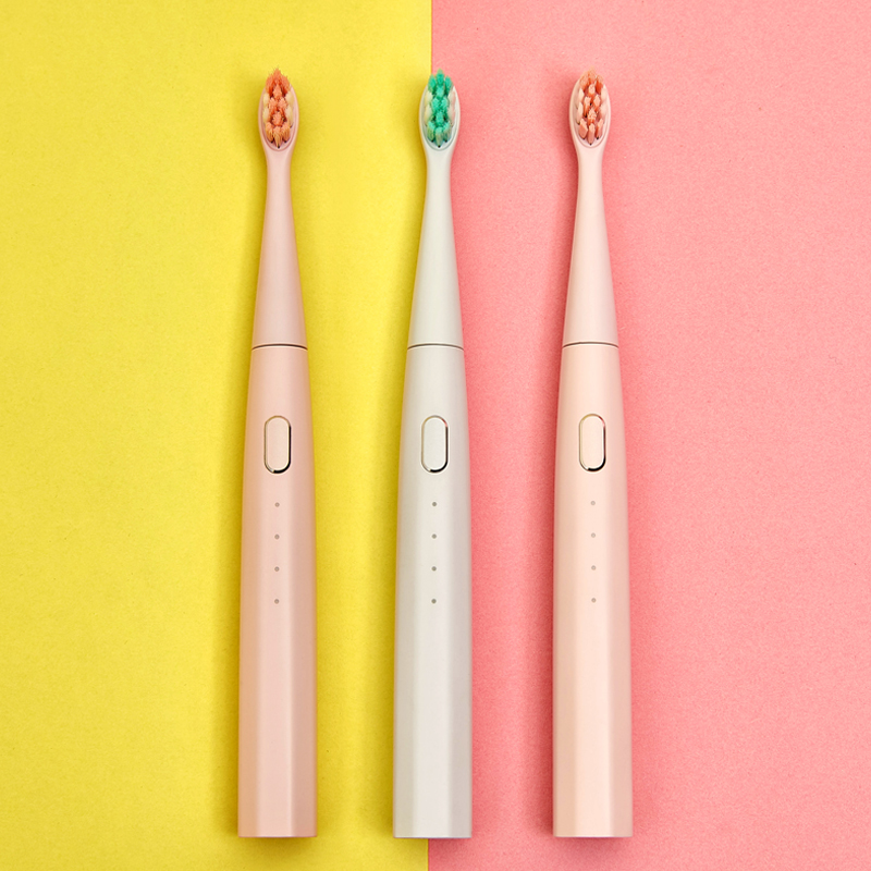 Private Label OEM Portable Slim Deep Clean Rechargeable IPX7 Waterproof Travel Electric Toothbrush