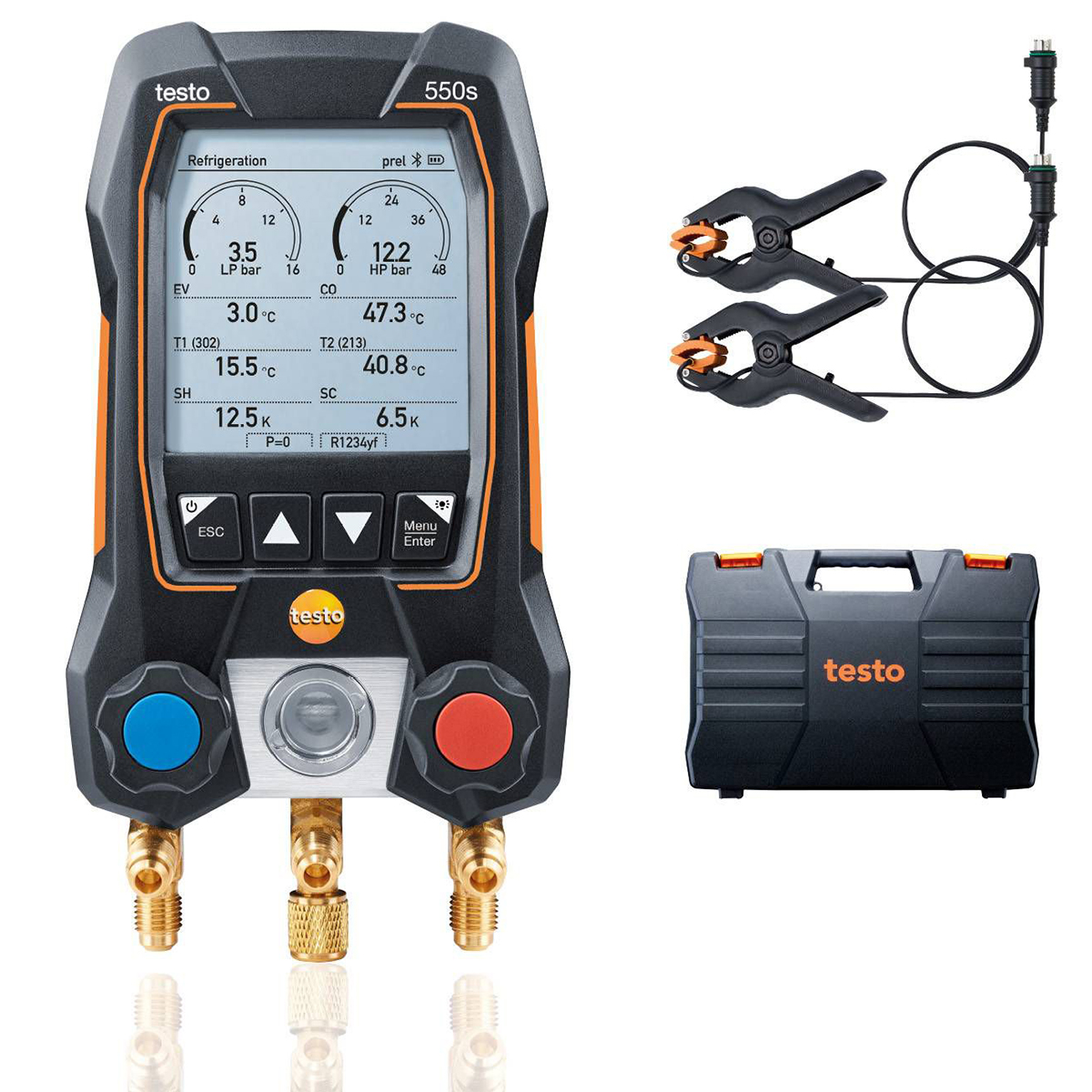 Базовый комплект цифрового манометра Testo 550s 0564 5501