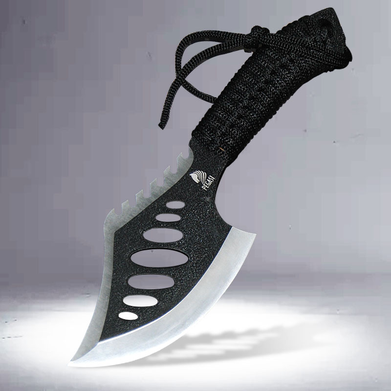 Outdoor multi-functional axe fine steel self-defense weapon for help fire axe chopping wood chopping small hand axe wild surviva
