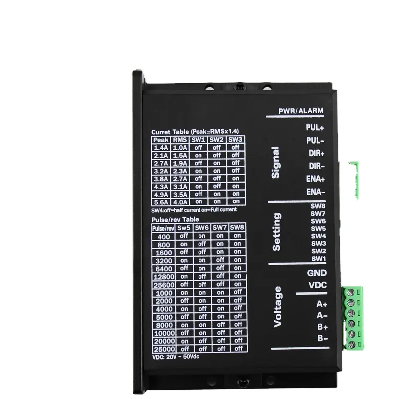 Lichuan cnc 2 phase MC556 replace for DM556 for nema23 34 stepper motor microstep driver