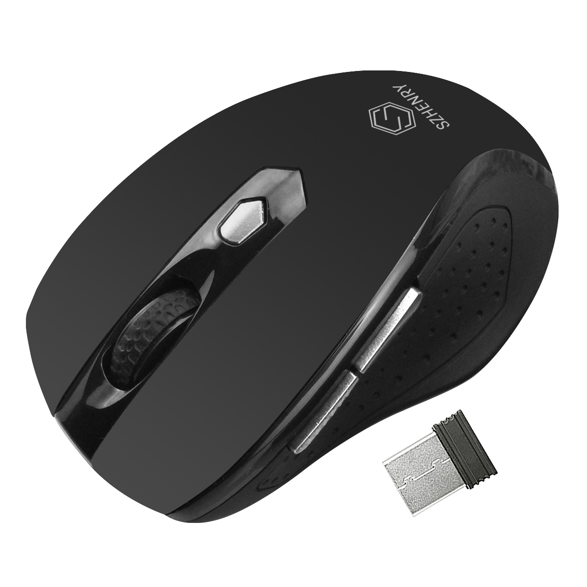 Беспроводная оптическая мышь для офиса и дома, 6 клавиш, USB-приемник