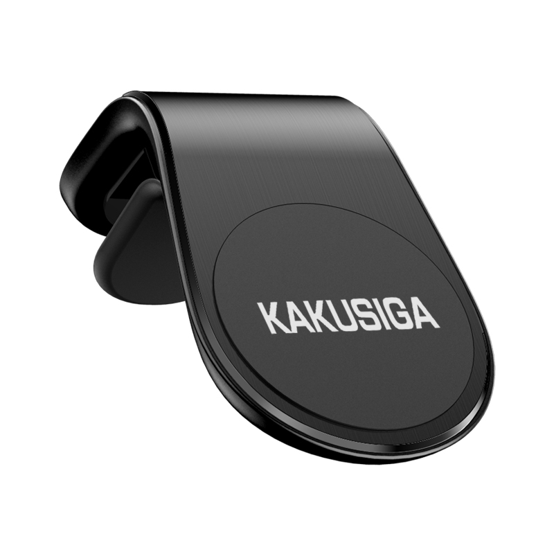 Держатель для мобильного телефона KAKU/KAKUSIGA, вращающийся магнитный автомобильный держатель для мобильного телефона с воздушным выходом, черный держатель