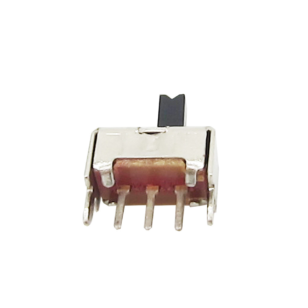 1P2T небольшой pcb горизонтальный правый угол вертикальный слайд переключатель для бытовой применение