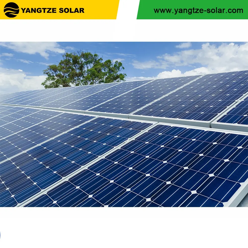 Solar Panel 380w Yangtze 360W Solar Ja Jinko 365W 370W 375W 380W 385W Half Cell Solar Panel Double Glass