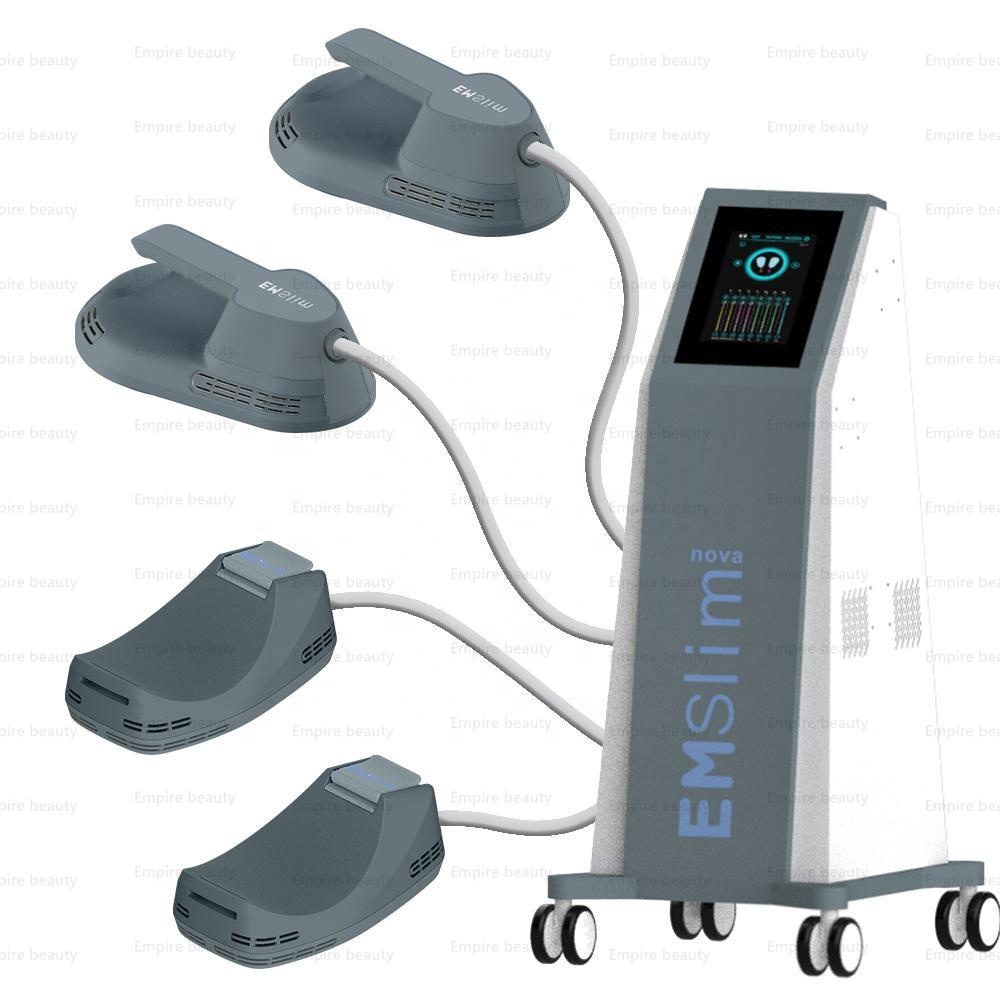 High Intensity Focused Eletronic Magnetic Energy + Radio Frequency RF Fat Burning Fat Cells Reduction Slimming Machine