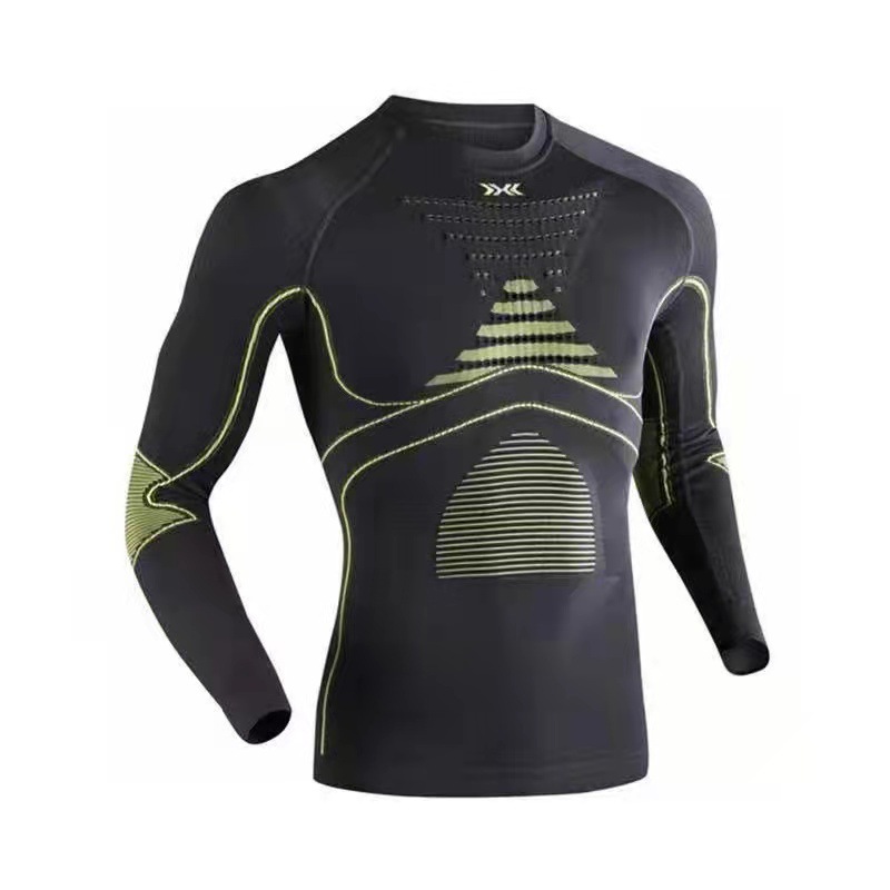 The brand new 4.0 thermal thermal and sweat - dispersing running compression suit men Ski Suits