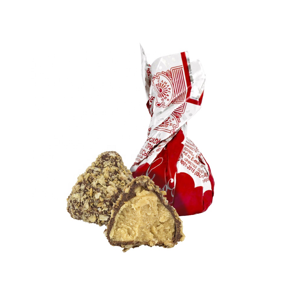 Volzhskie zori crispy waffle sprinkles chocolate sweets