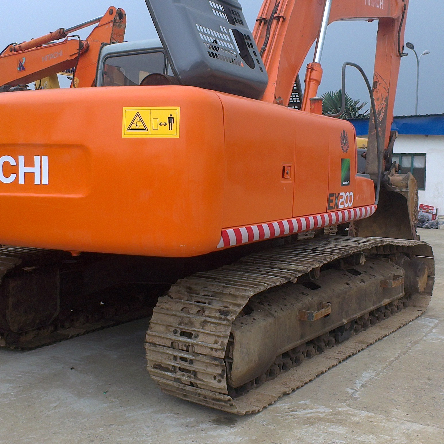 20 ton nice condition used ex200-5 sk200 pc200 hydraulic crawler digger excavator for sale