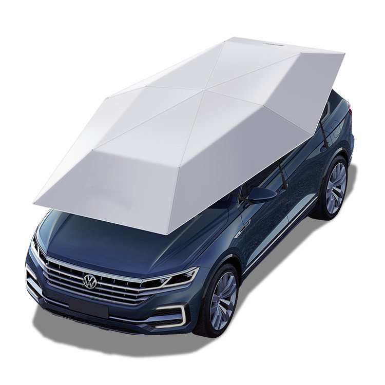 4.2m manual semi automatic car umbrella shade
