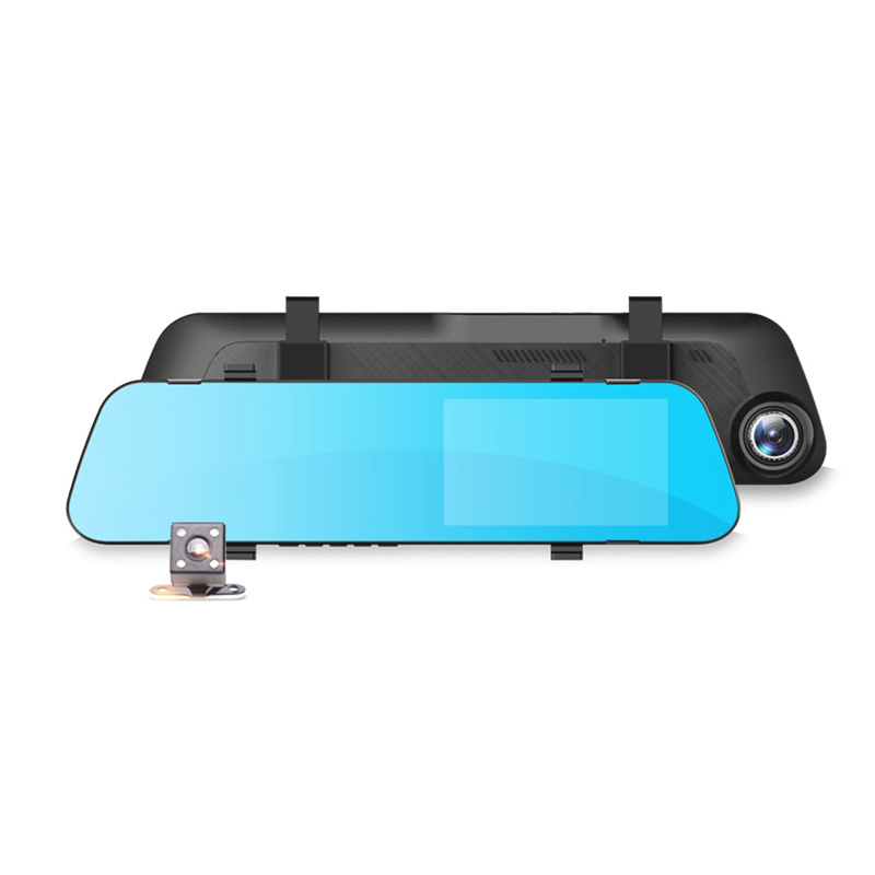 X1011 высококачественный автомобильный видеорегистратор DVR 1080P широкий угол 3,5 дюймов IPS задний вид Черный Ящик видеорегистратор