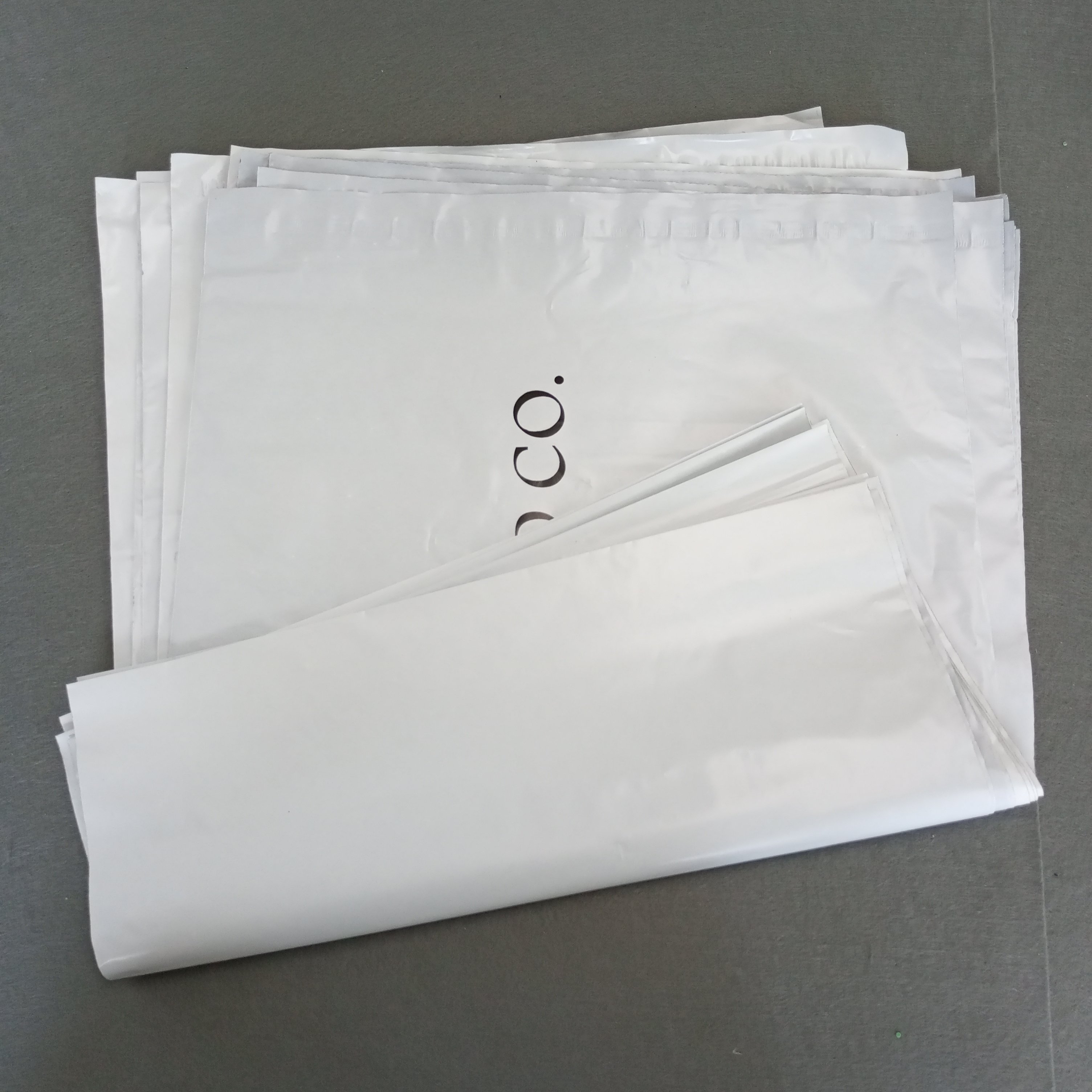 Пользовательские гладкой белый доставка экспресс Air Доставка Mailer печатных Экспресс пластик Курьерская сумка