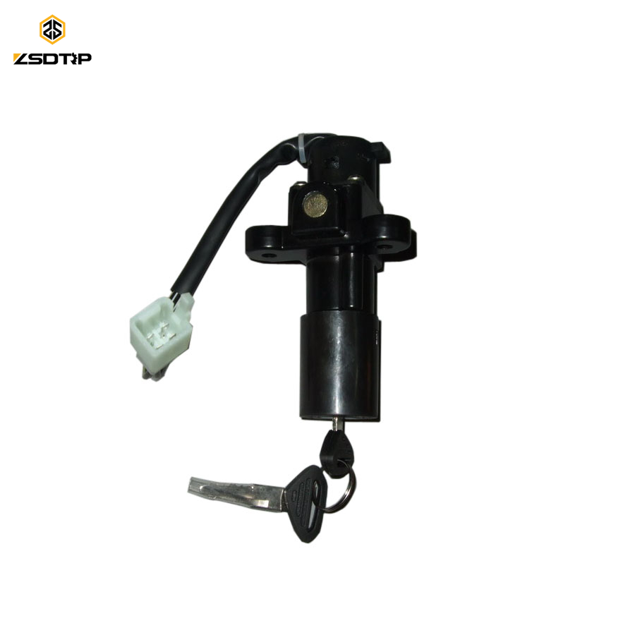 hot sell Motorcycle Parts body system 4 wire Ignition Switch with key for PULSAR180 DTSI DISCOVER Dirt Bike