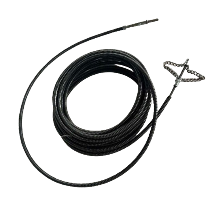 8mm Electrical pipe dredging device cement concrete plugging dredging electric drill to drain drain pipe plugging