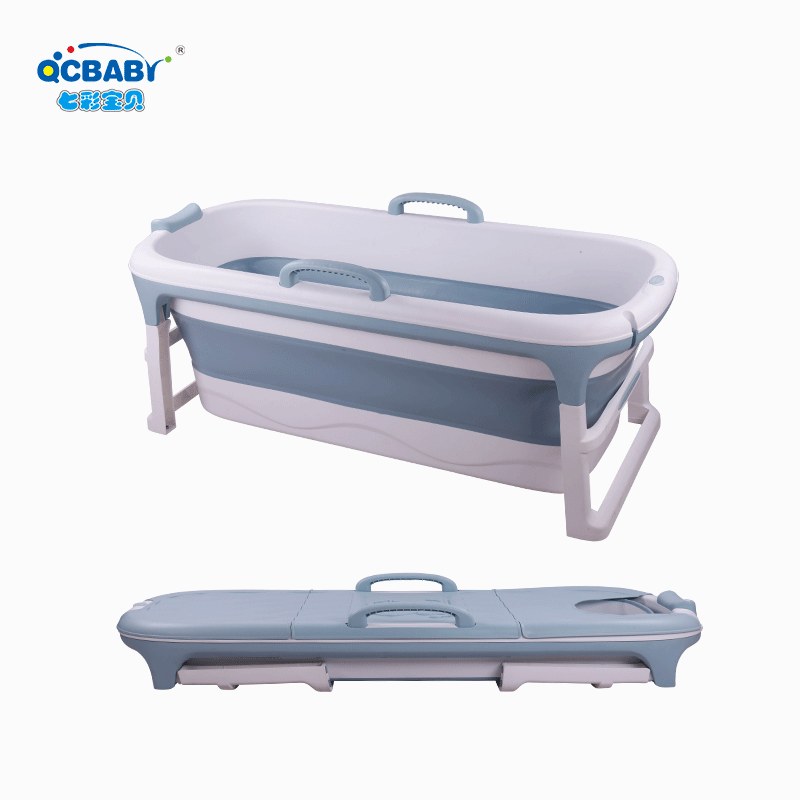 OEM Eco-Friendly Baby Folding Bathtub Bathtub Baby Foldable Collapsible Baby Bathtub