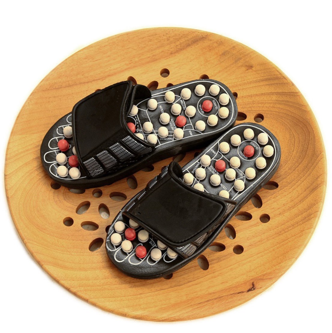 Foot Therapy Massage shoes Acupuncture Points indoor for men women Non-Slip Reflexology Sandals Acupressure Slippers