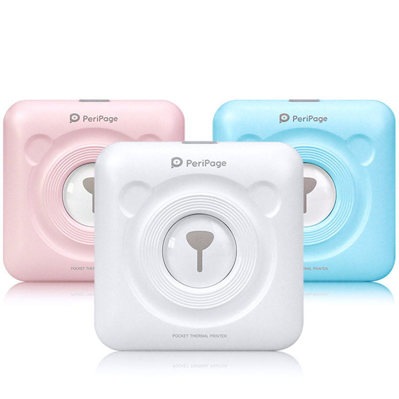 Portable 58mm Desk Wireless Thermal Label Printer Mini Sticker Photo Printer Bt Wireless Printer impresora termica
