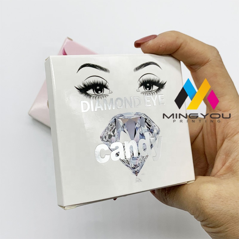 customized printed cardboard contact lenses packaging box