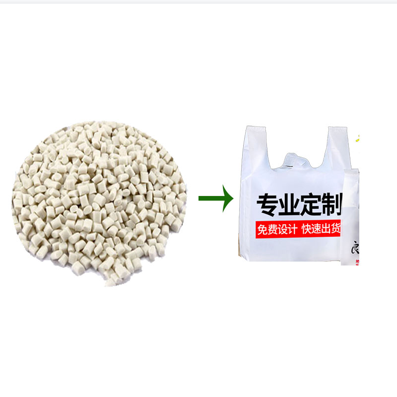 carrier bag shopping material of fully biodegradation
