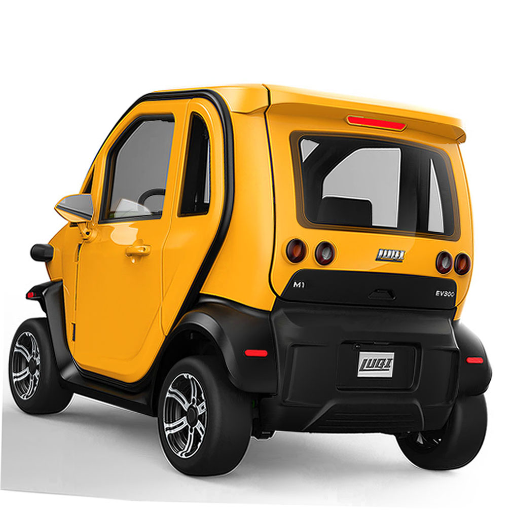 High-speed New Energy Eec Economic Electric Cars / Automobiles With Solar Power Equipped