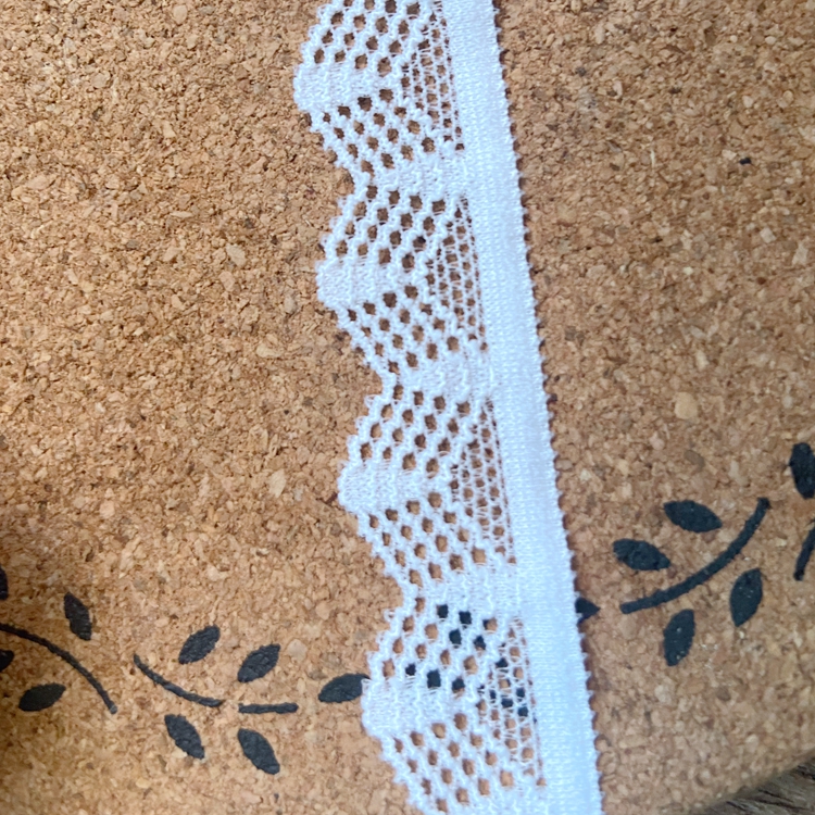 Zeal Special Design Nylon Lace Trim Polyester Elastic Stretch Fabric with Sequins Decorative for Fashionable Lingerie