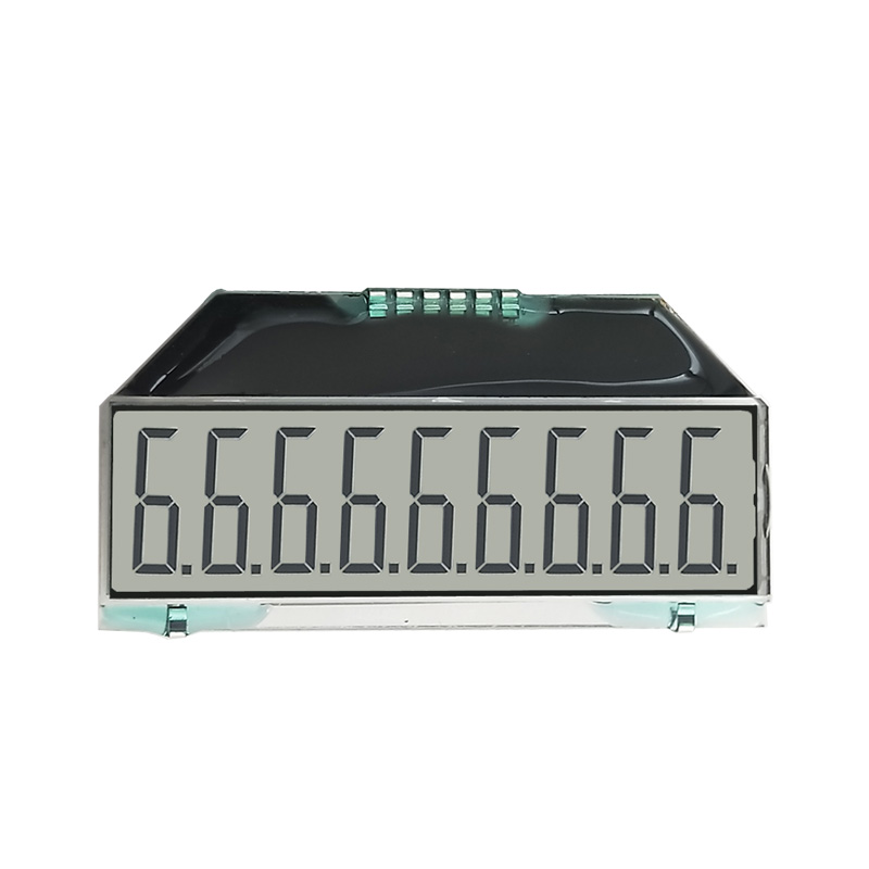 Пользовательские ЖК-экран COG + PIN типа TN (серый) монохромный 7-сегментный ЖК-дисплей для счетчиков электроэнергии экран