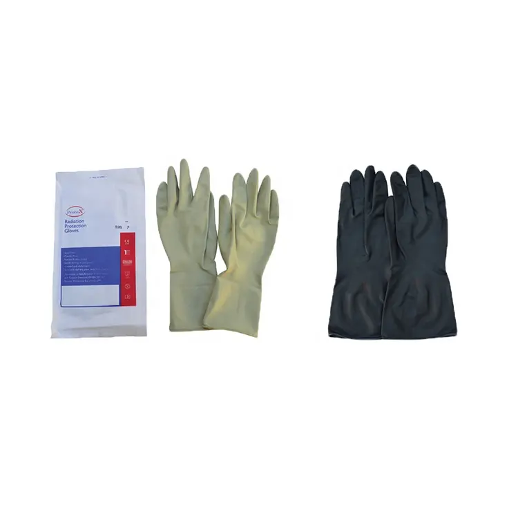 X-ray radiation protective non-lead gloves for surgery doctor