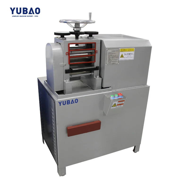 Large Jewelry Gold Copper Silver 10 Hp Gold Jewelry Rolling Mill Rollers Rolling Mill