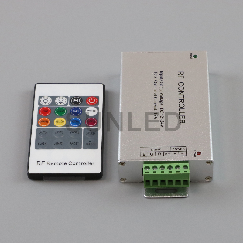 CE FR светодиодные полосы контроллера 12V входит ПДУ с 24 кнопками 44-клавишный RGB LED RF контроллер
