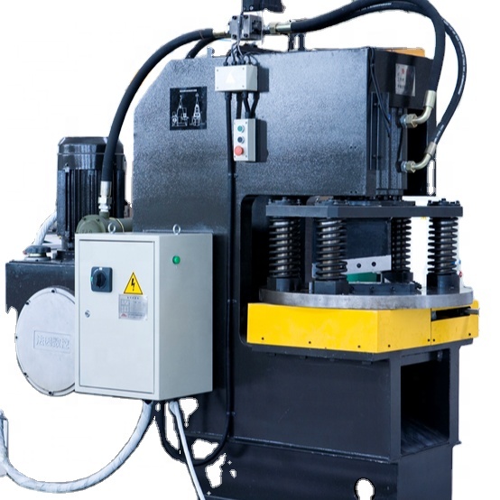 Hydraulic Power Transmission Tower Fabricdation CNC Angle Notching Machine Communication Tower
