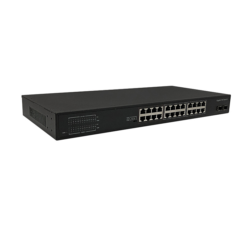 WXM Оригинальный Новый Comfast 24 порта 10/100/1000 POE + 2 гигабитной меди/SFP комбо + 2 SFP сети POE коммутатор