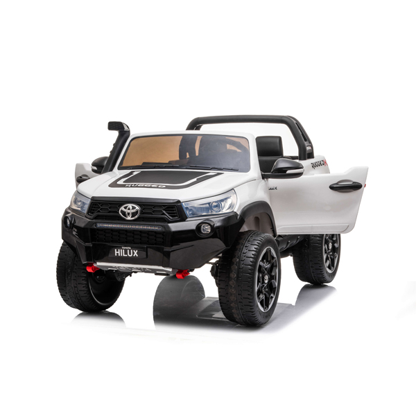 Новые лицензированные Toyota Hilux 2019 Детские кататься на игрушечных машинках для автомобиля с 7 дюймов MP4 плеер