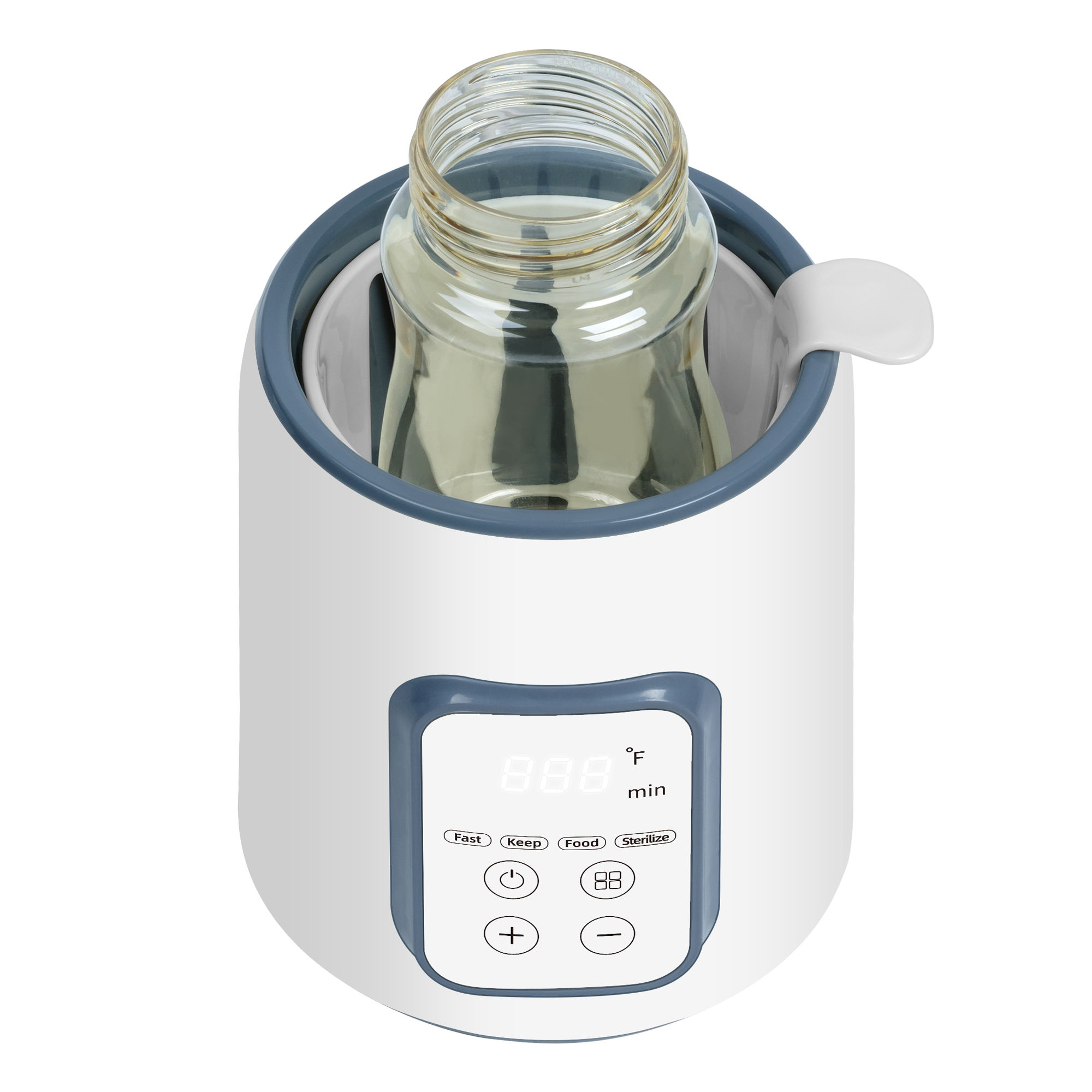 Fast warming the milk heating quick food steam baby milk bottle warmer