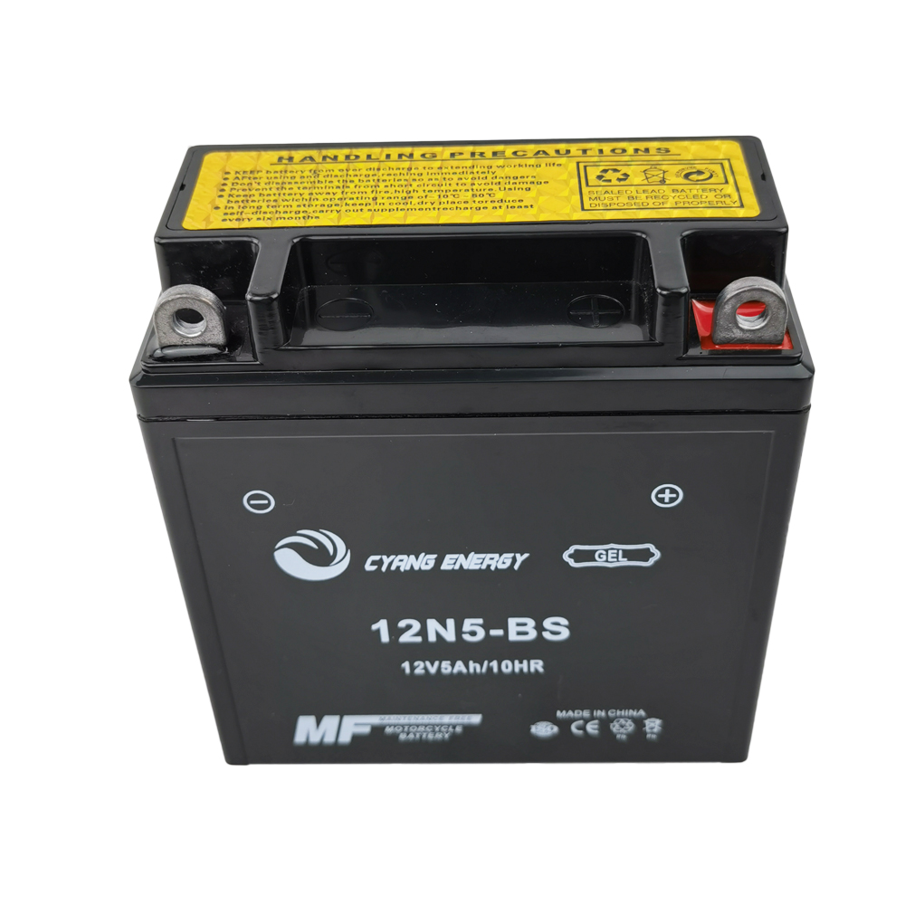 Горячая Распродажа! Высокого качества 12V5AH/YTX5-BS/12N5L/10hr ОЕМ гель сухое заряжение MF АКБ для мотоциклов