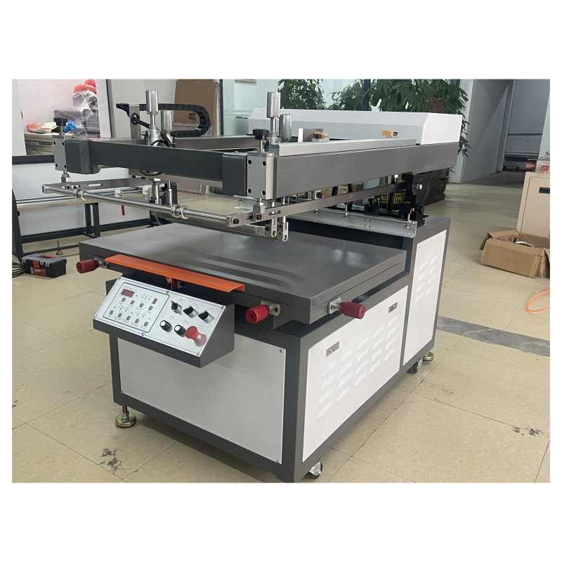 High Accuracy Oblique Arm Serigraphy Semi-auto Automatic Ablique-arm Type Serigraphy Printer Flat Silk Screen Printing machine