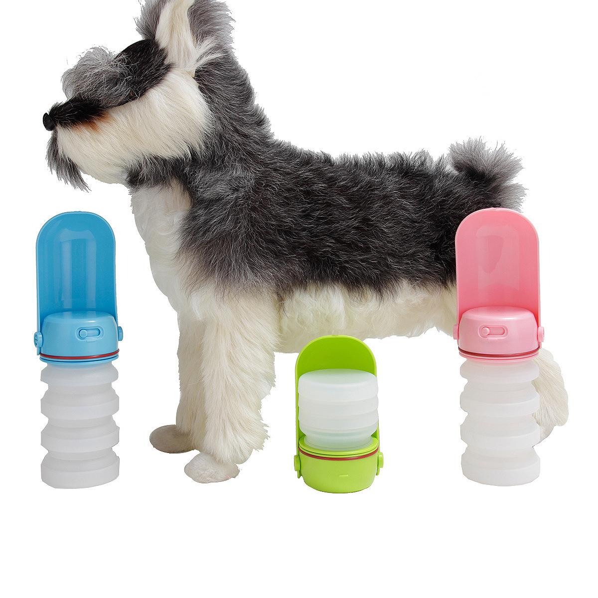 Pet Folding Outdoor Water Cup Portable Dog Kettle Pet Drinker Cat Feeding Water kettle