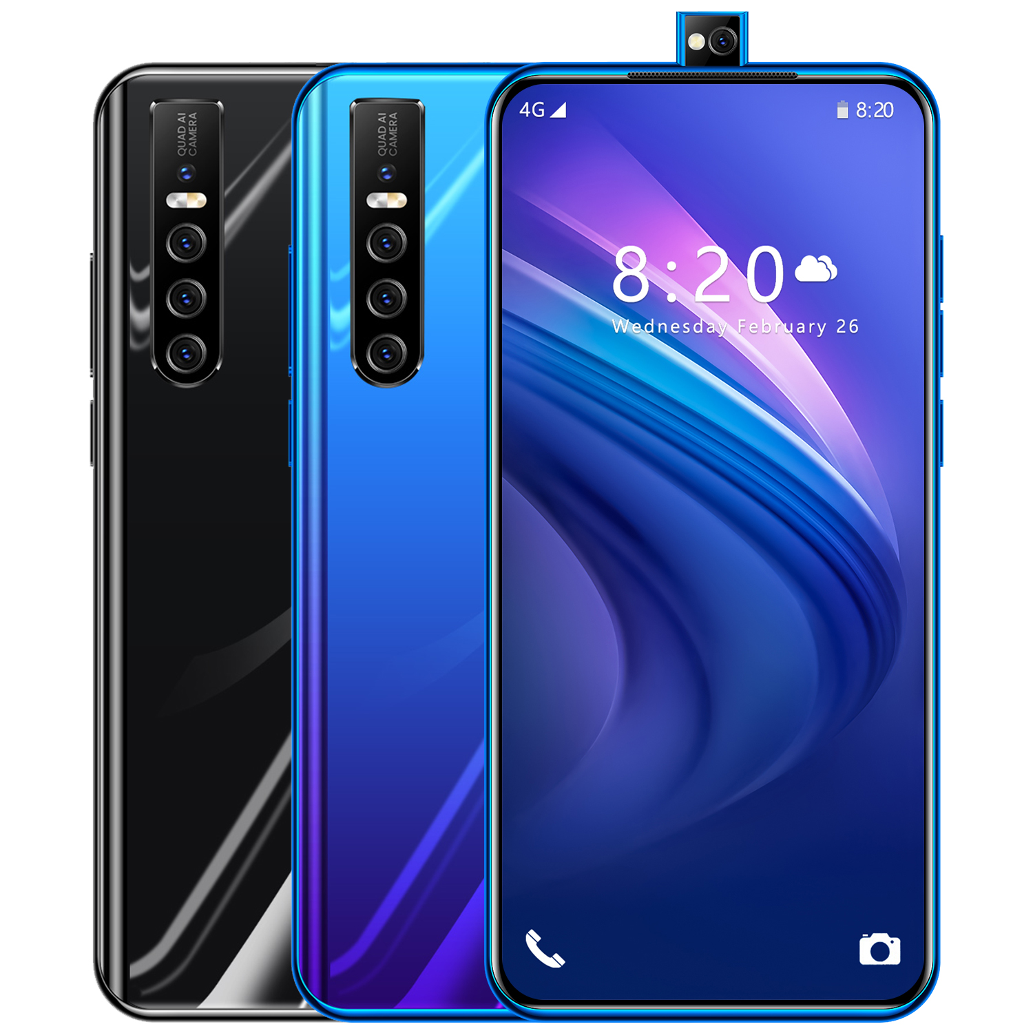 M Hot Sale Factory original Nex 4S smart Android phone with 6.7"Inch HD+ LCD 8+256GB mobile phone lcds cell phone smartphone
