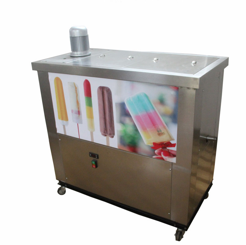 Stainless steel commercial popsicle making machine popsicle machine with single mold