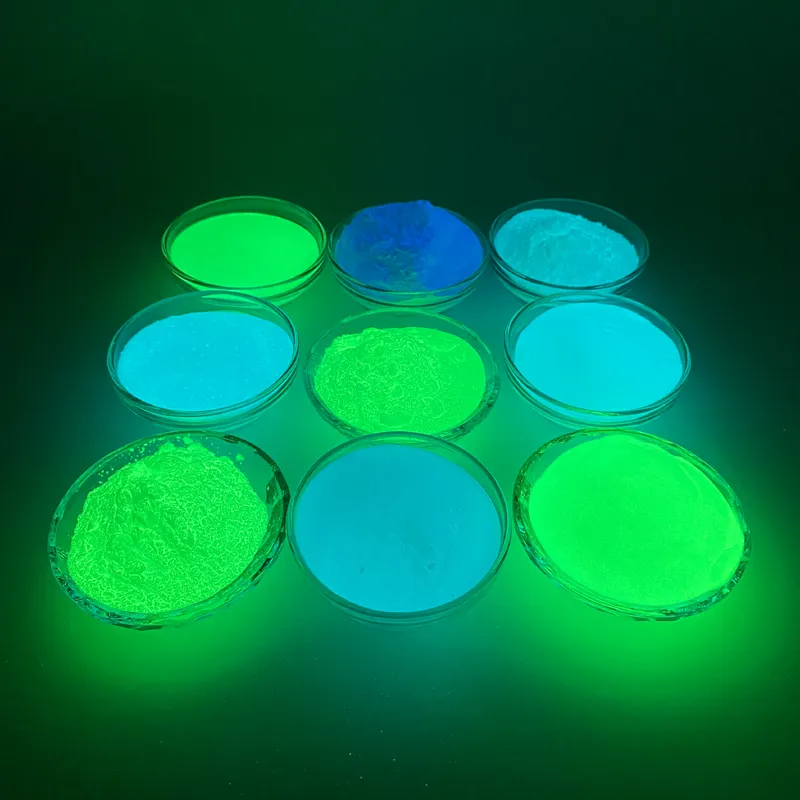 Free Samples Hot Selling Night Glow In The Dark Fluorescent Pigment Powder