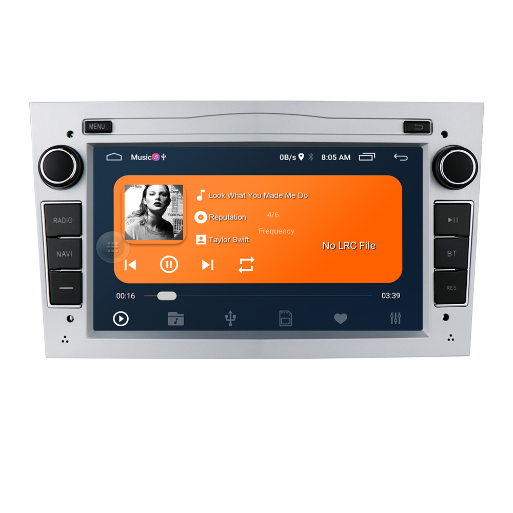 7 дюймов 1 + 16 ГБ Android 10 сенсорный экран GPS навигация Автомагнитола стерео для Opel Corsa d Combo Meriva Zafira Signum Vectra astra h