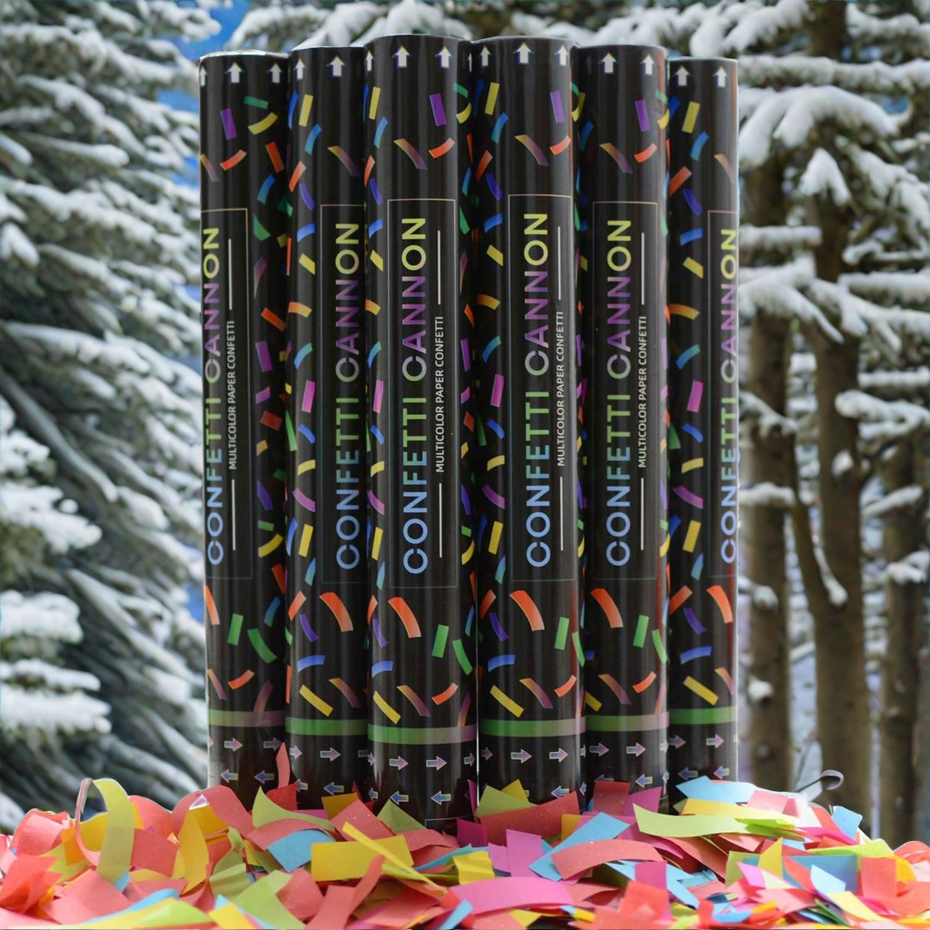 Factory Custom Logo Party Supplies Confetti Cannon Biodegradable Handheld Party Popper