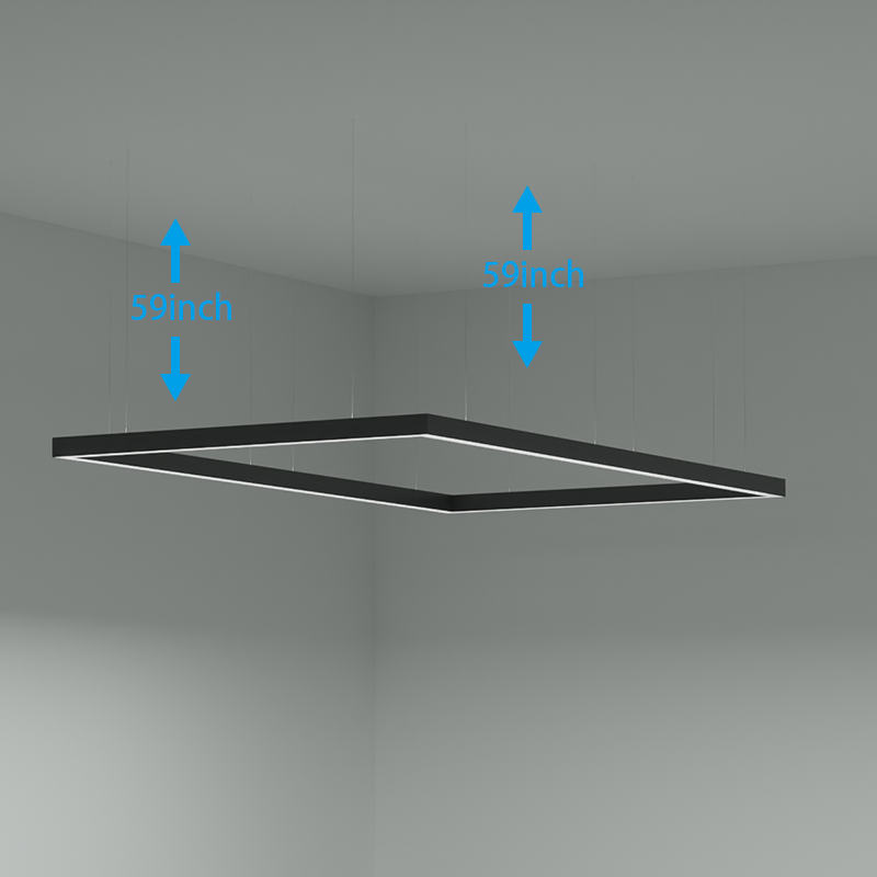 Wholesale Price Led Linear Pendant Light Aluminium Profile Up And Down Led Industrial Light