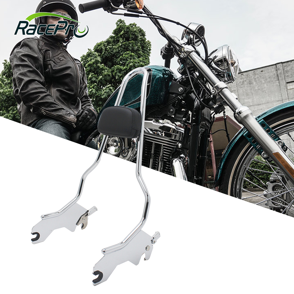 Quick Release Motorcycle Backrest Passenger Sissy Bar for Harley Davidson Softail FLSB FXLR 2018 2019 2020