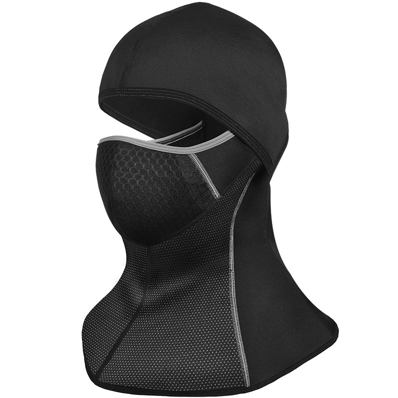 Yohi Full Face Cover Ski Mask Hat 3 Holes Balaclava Army Tactical Cs Windproof Knit Beanies Bonnet Winter Ski Mask