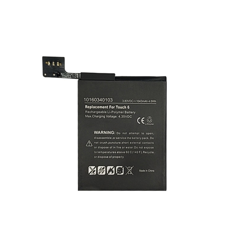Новый аккумулятор для iPod Touch 6 6-го поколения, сменный аккумулятор 020-00425 3,83 в 1043 мАч