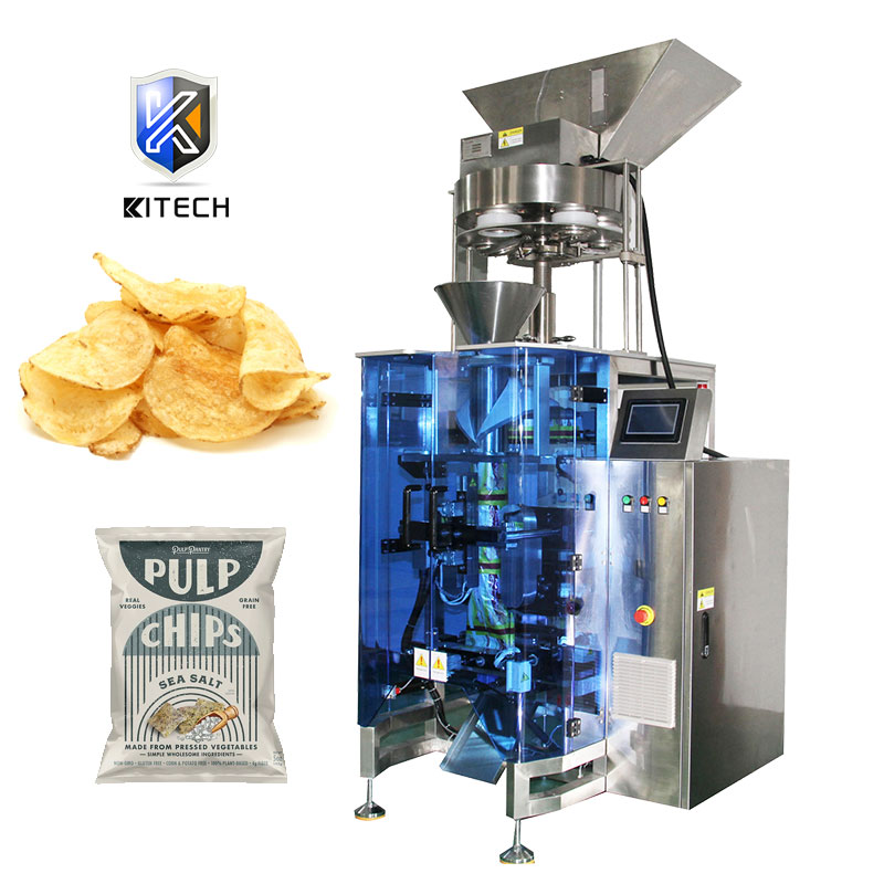 KL-320ZD Remote Monitoring high speed Crisp pieces Pillow bag Packing machine